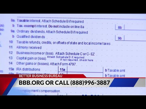 BBB's tips for avoiding tax scams