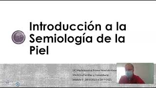 Introduccion Semiologia de piel