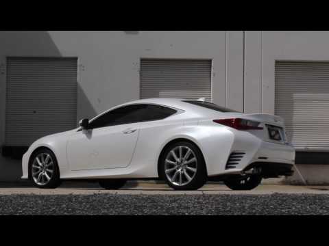 aFe Takeda Lexus RC200t / RC300  / RC350 Axle-Back Exhaust Sound Clip
