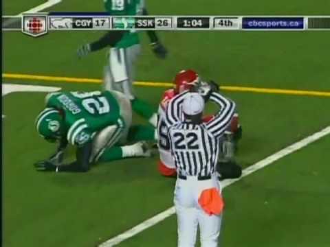 CFL West Semi Final CGY at SSK - Nov. 11 , 2007