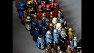 My dalek collection video, sorry for the camera work