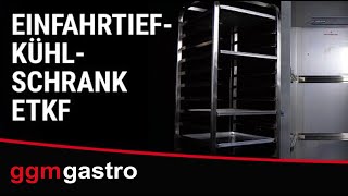 Armoire réfrigérée négative Inox AISI 304 PREMIUM - GN 2/1 - EN 600x400 - 700 L - avec 1 porte