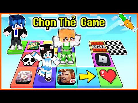 Kamui Challenge Hero Team CHOOSE A GAME CARD In Minecraft