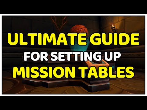 ULTIMATE GUIDE To Setting Up Mission Tables - MILLIONS OF GOLD MONTHLY! | Shadowlands Goldmaking