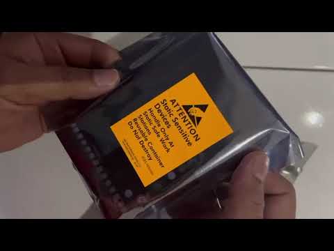 Dell SAS sata hard drive 1.2 Tb 2.5 10k unboxing