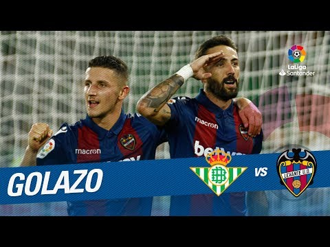 Great Goal of Morales (0-2) Real Betis vs Levante UD