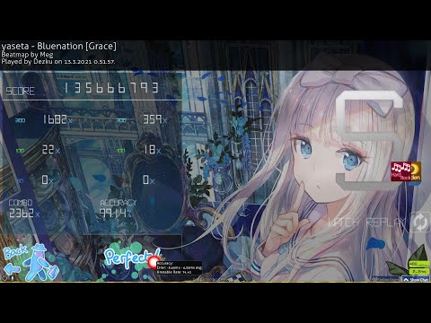 Dezku | yaseta - Blue Nation [Grace] +HDHR 99.14% FC 561pp #20