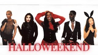 partying in LA for halloweekend ... sh*t got WEIRDDDD