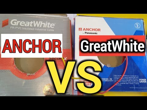 Anchor VS Greatwhite Wire || Best Wire For Home Wiring || कौन सा तार लगाएं और कौन सा नहीं BIJLI GHAR