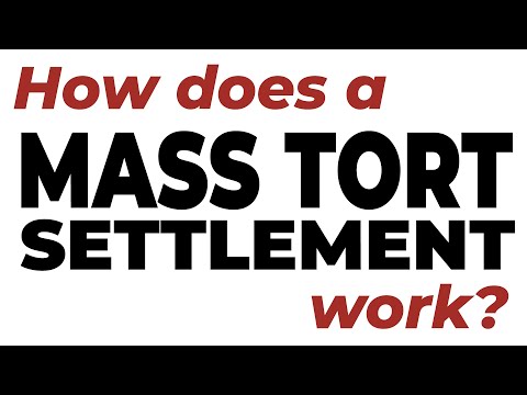 How Settlements Work in MASS LAWSUITS