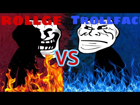Trollge vs Trollface 