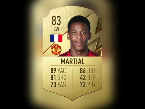 Anthony Martial FIFA Evolution