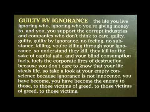 Guilty by Ignorance