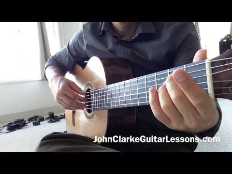 Spanish Guitar Lesson:  Strumming Pattern For Juan Serrano's 'Tempestad'