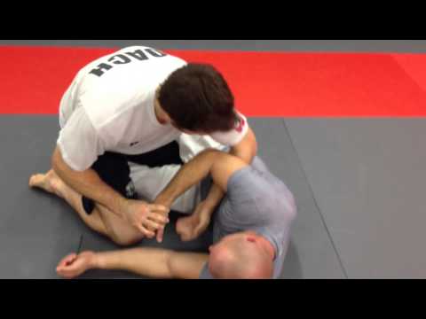 Wrist lock from half guard