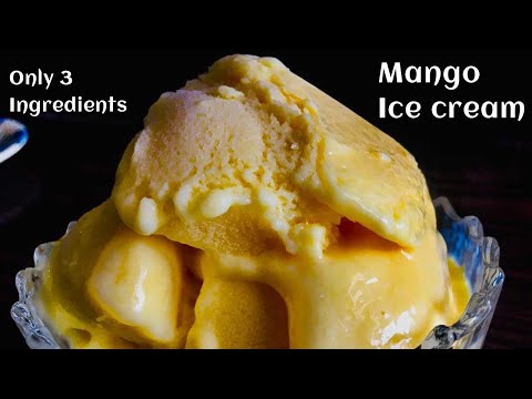 Mango Ice Cream By Narinder's Kitchen