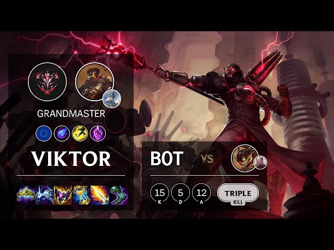 Viktor Bot vs Ziggs - EUW Grandmaster Patch 11.23
