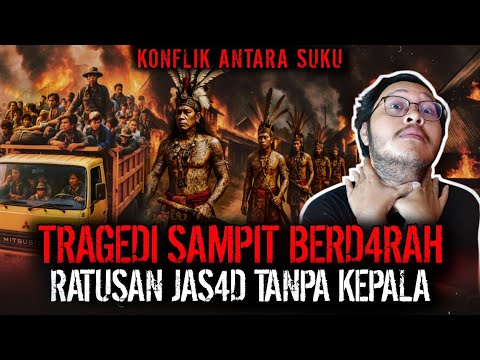 RATUSAN KEPALA HILANG DI SINI ?? TRAGEDI SAMPIT DI KALIMANTAN