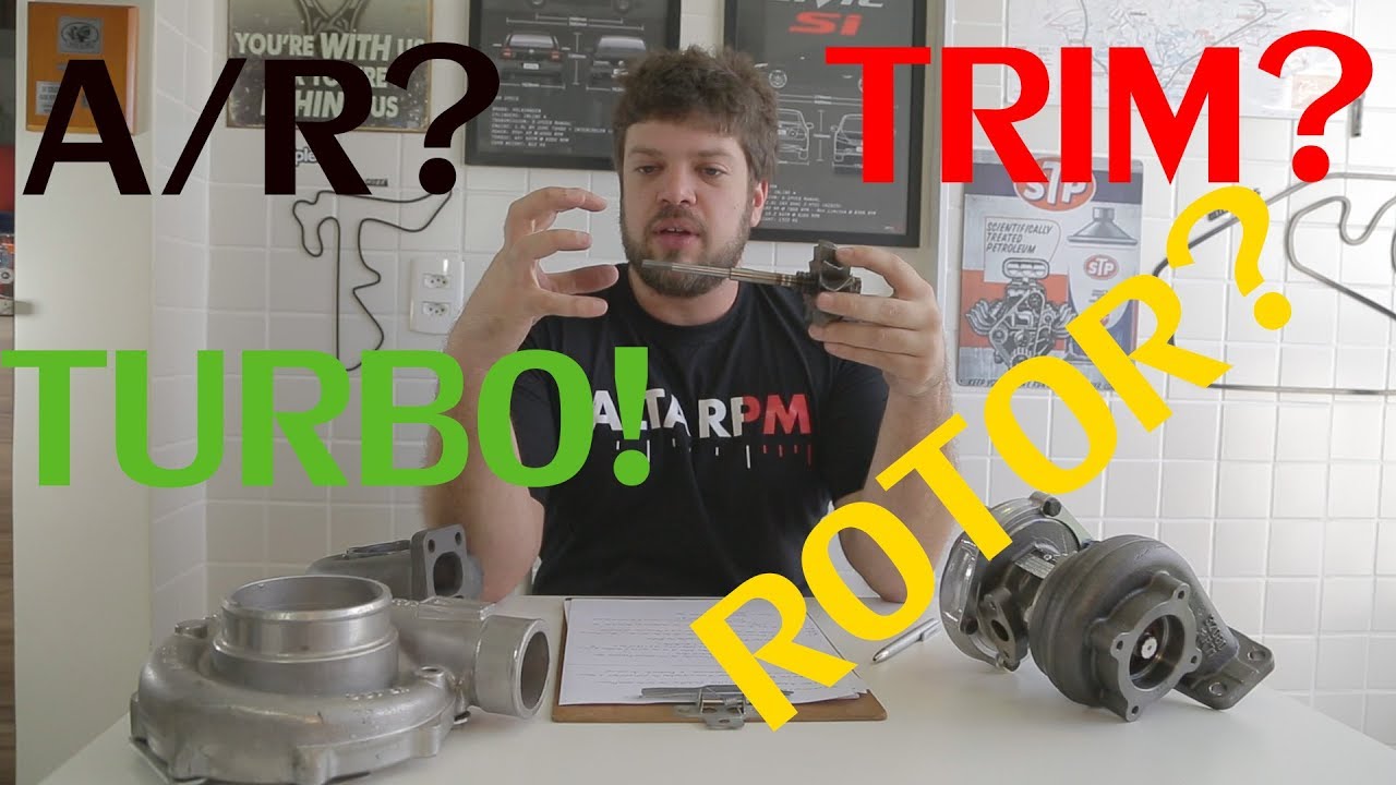 SEGREDOS DE UM TURBO! A/R? Trim? Rotor? Entenda! - Como Funciona #23