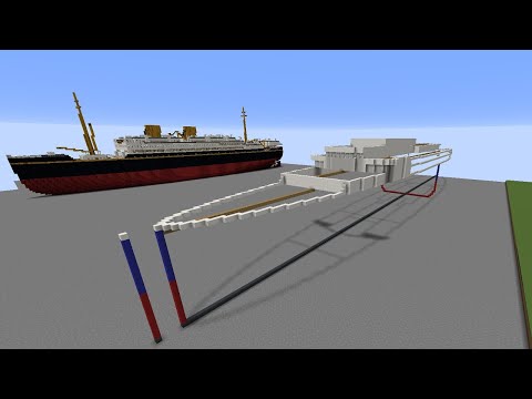 MV Funchal, Bri & Rich's Minecraft Creative ep 230