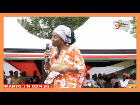 Busia County MP Catharine Omonyo has announced that she will contest for ODM Position