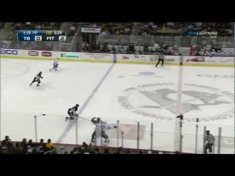 Jordan Staal Scores 2 Goals Against Tampa Bay 2/25/12