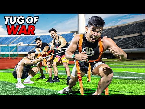 BG VS FITNESS INFLUCERS sa TUG OF WAR - Sino ang malakas?