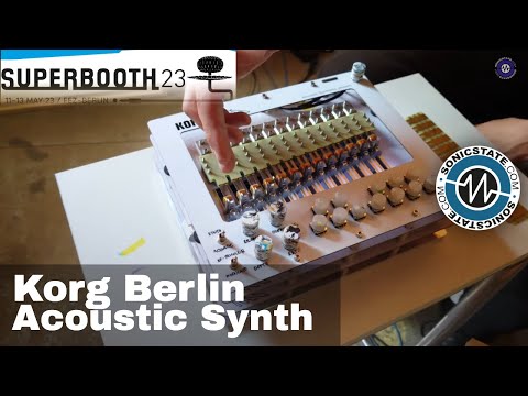 Superbooth 2023: Korg Berlin - Prototype Acoustic Synthesizer