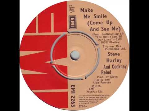 UK New Entry 1975 (26) Steve Harley And Cockney Rebel - Make Me Smile (Come Up And See Me)