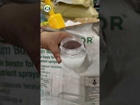 Video Vi Lượng Bo Chelate (EDTA-Bo)- Solubor Hữu Cơ