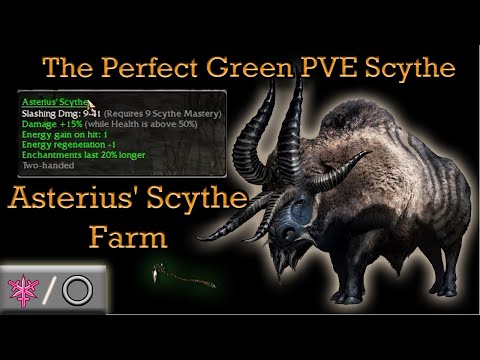 Asterius' Scythe Farm, Get the perfect green PVE Scythe! - Guild Wars Assassin Farm, HM