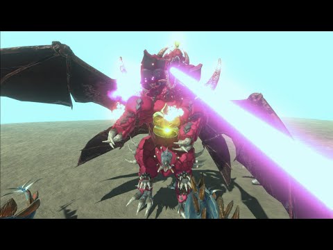 GODZILLA MECHA GODZILLA FIGHT - ANIMAL REVOLT BATTLE SIMULATORS