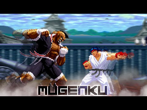 One Minute Melee! Giant Heavy D vs Shin Ryu MUGEN