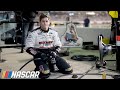 Ryan Flores runs through the Next Gen pit gun and lug nut at Daytona | #shorts