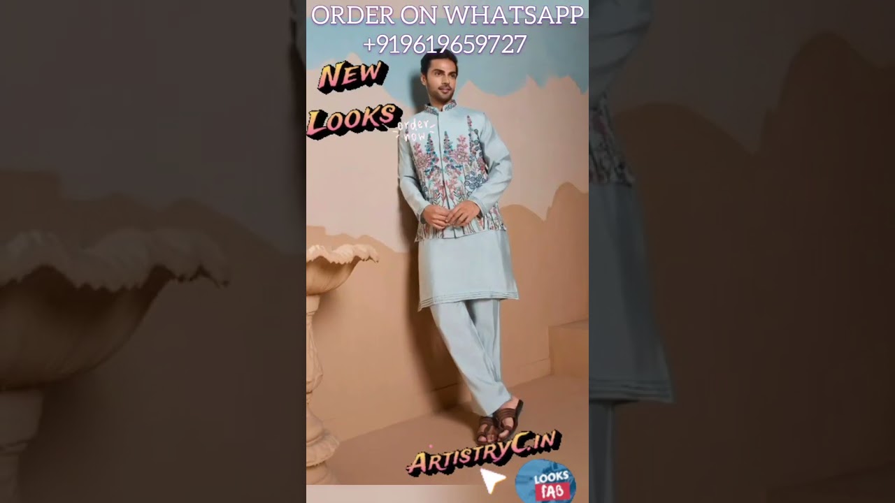 Get Jethalal Style Wedding Guest Kurta Pyjama Under ₹3380? Latest Koti Kurta 2025! WhatsApp +919619659727