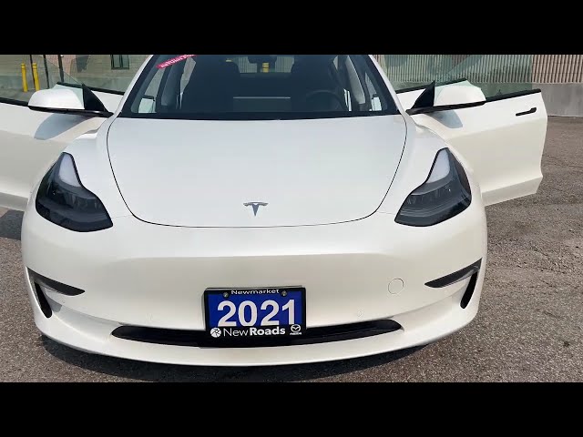2021 Tesla Model 3 Standard Range Plus LOW KM| RANGE PLUS| CE... in Cars & Trucks in Markham / York Region