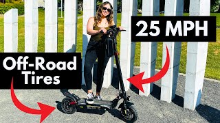 Fun..Fast...Off-Roading Electric Scooter! iScooter iX3 Ride & Review
