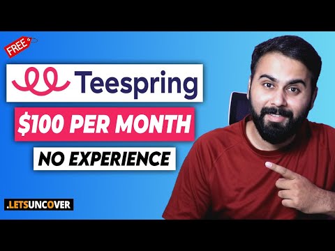 How to Make Money with Teespring, Step by Step Teespring Tutorial, Earn Passive Income