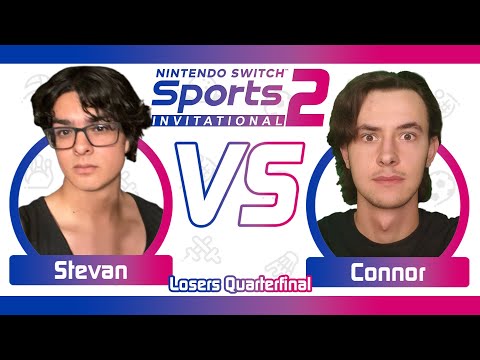 Stevan vs Connor - Losers Quarterfinal - NINTENDO SWITCH SPORTS INVITATIONAL 2