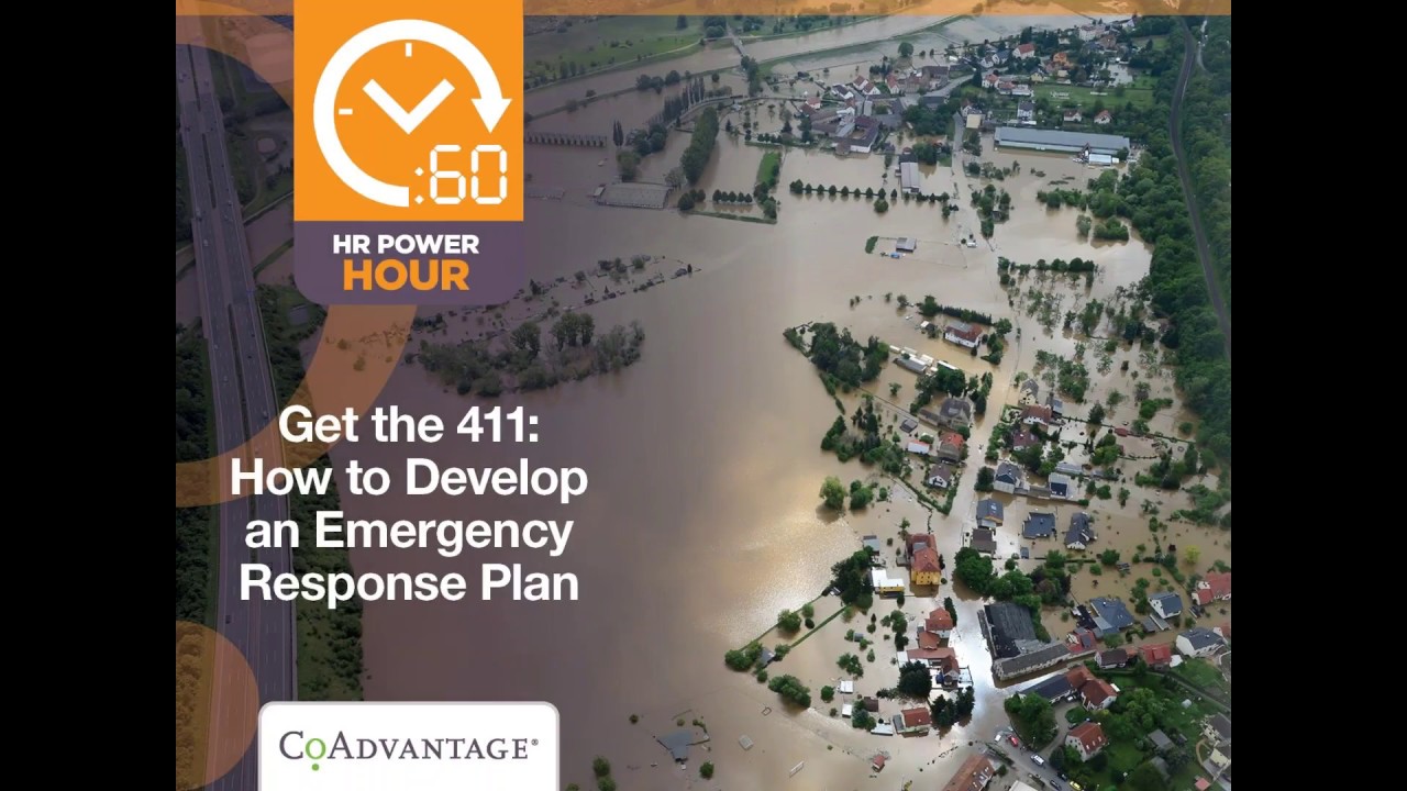 [WEBINAR] Get the 411: How to Develop an Emergency Response Plan