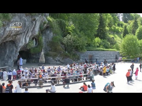 Chapelet du 9 mai 2022 à Lourdes