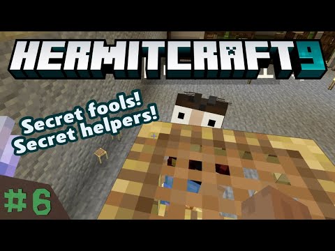 HermitCraft 9 ep 6: Secret Fools! Rickroll Iskall85 in Swedish! Help from VintageBeef and Keralis!