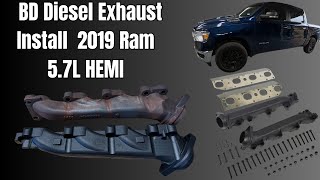 RAM 1500 BD Diesel Exhaust Manifolds Install (2019+ 5.7L HEMI)