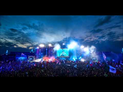 Hardwell & AUC @ TomorrowWorld 2013 Playing: Feed The Dada vs Intel ID ( AUC Live Transmission )
