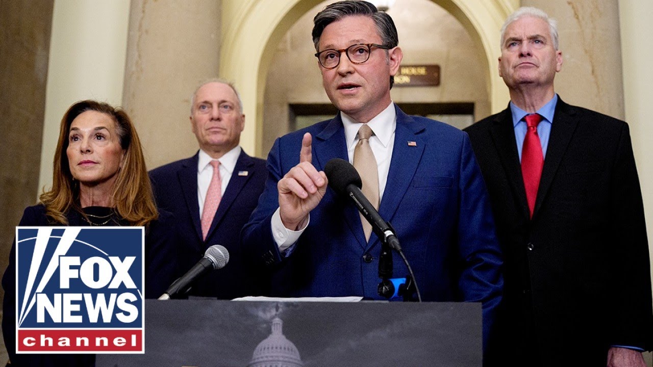 WATCH LIVE: Speaker Johnson, GOP leadership hold weekly presser