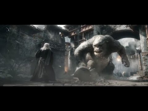 Gandalf vs Troll | V.Ext | El Hobbit La Batalla de los 5 ejércitos