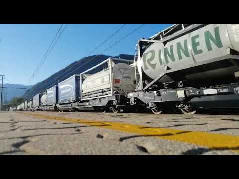 193 Lokomotion/RTC in transito strombazzante a Campo di Trens