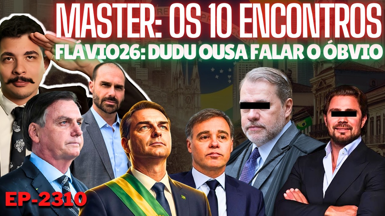 Master: PF Cita 10 Encontros PRESENCIAIS e CRIME de Olímpico + Flávio26: Eduardo OUSA Falar o ÓBVIO