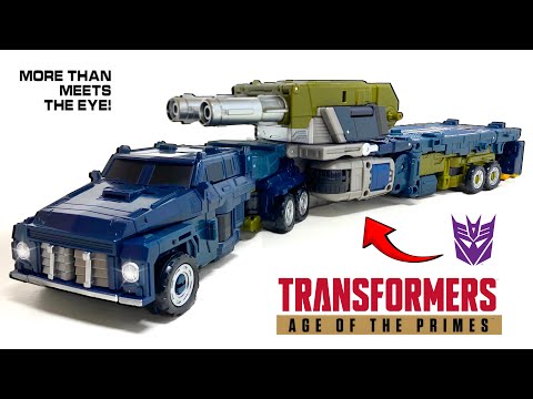 WOW! Transformers AGE OF THE PRIMES Commander Class ONSLAUGHT Bruticus COMBINED MODE Review! (2026)