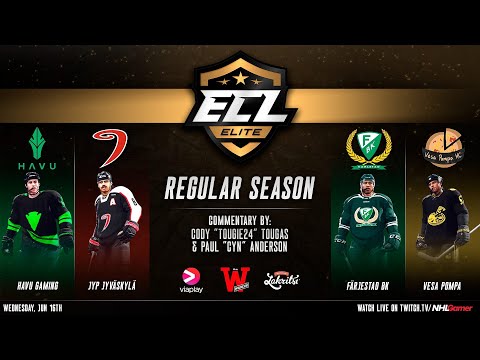 HAVU Gaming vs Jyp Jyväskylä - ECL 12 Elite | NHL 21 EASHL 6s